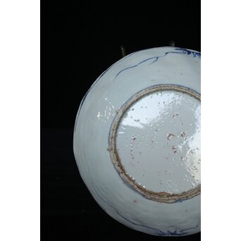 古染付 祥瑞手 深皿7寸　P063 