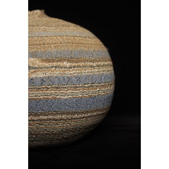 松井康成 練上嘯裂文壷　P066 