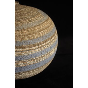 松井康成 練上嘯裂文壷　P066 