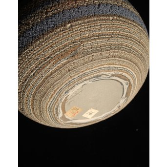 松井康成 練上嘯裂文壷　P066 