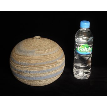 松井康成 練上嘯裂文壷　P066 