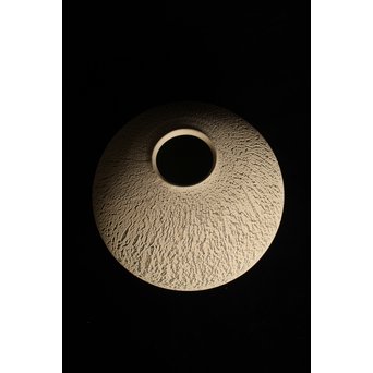 松井康成 堆瓷象裂文壷　P067 