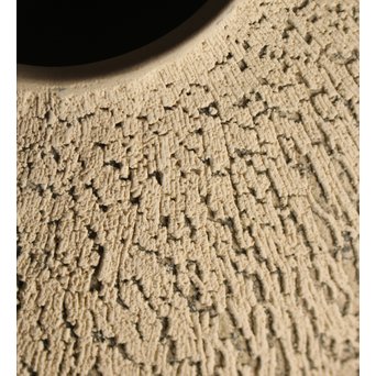 松井康成 堆瓷象裂文壷　P067 