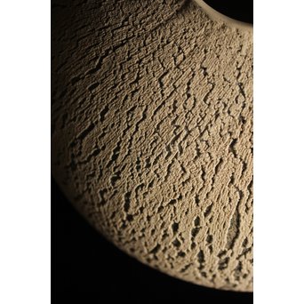 松井康成 堆瓷象裂文壷　P067 