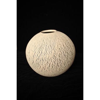 松井康成 堆瓷象裂文壷　P067 