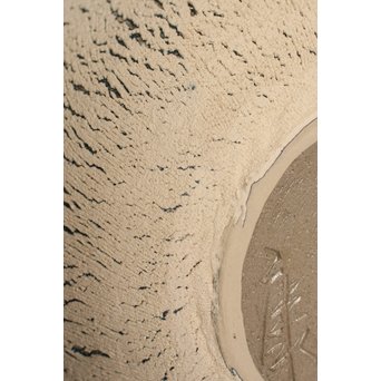 松井康成 堆瓷象裂文壷　P067 