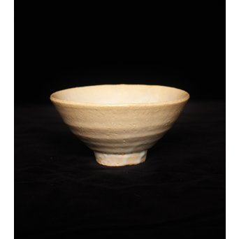 坂田泥華 銘 あけぼの 萩茶碗 而妙斎書付　P068