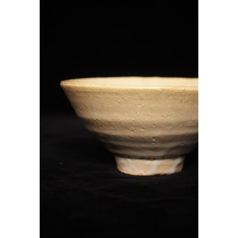 坂田泥華 銘 あけぼの 萩茶碗 而妙斎書付　P068 