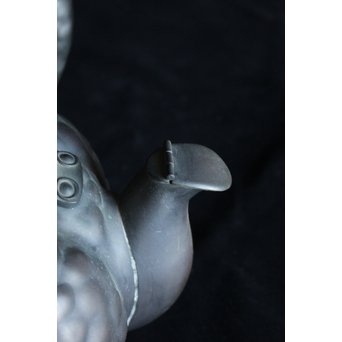 皆川堂 鎚起銅器 南瓜型水注　M063 