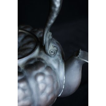 皆川堂 鎚起銅器 南瓜型水注　M063 