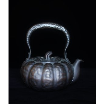 皆川堂 鎚起銅器 南瓜型水注　M063