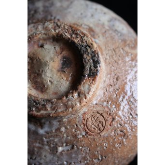 人間国宝 十一代 三輪休雪/壽雪 萩焼茶碗　P071 