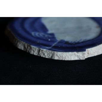 初期伊万里 白抜き鷺陶片　P073 