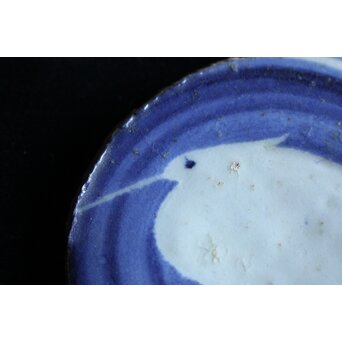 初期伊万里 白抜き鷺陶片　P073 