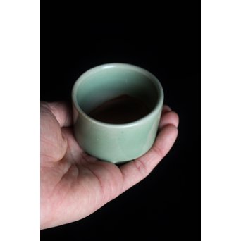 天龍寺青磁 香炉/酒盃　P074 