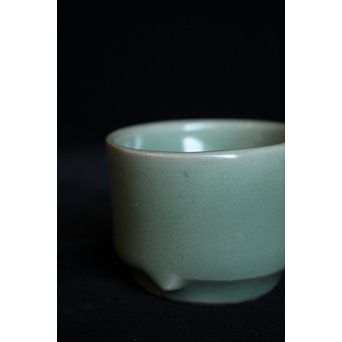 天龍寺青磁 香炉/酒盃　P074 