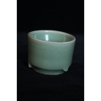 天龍寺青磁 香炉/酒盃　P074 