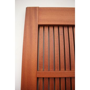 総欅柾目 格子蔵戸　W936Y 