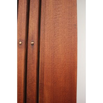 総欅柾目 格子蔵戸　W936Y 