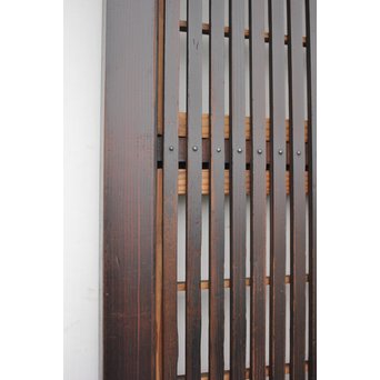 飴色時代 障子枠付格子戸 2枚1組　L945 