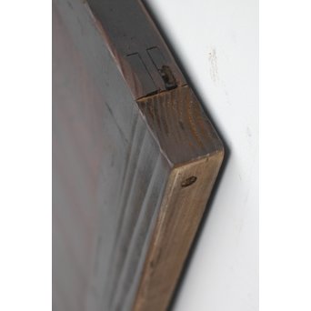 飴色時代 障子枠付格子戸 2枚1組　L945 