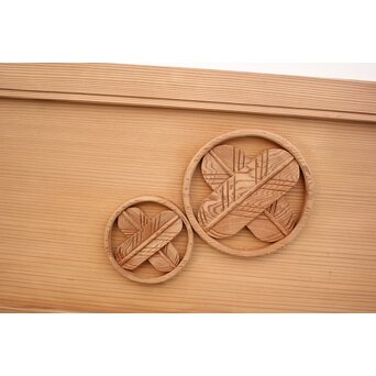 違鷹羽文 欄間　R2337 