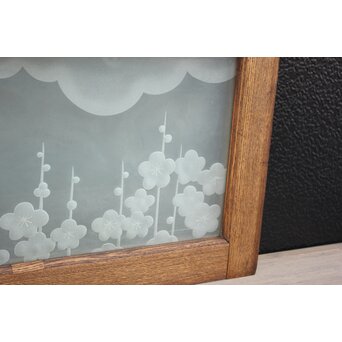 エッチングガラス欄間　R2341 