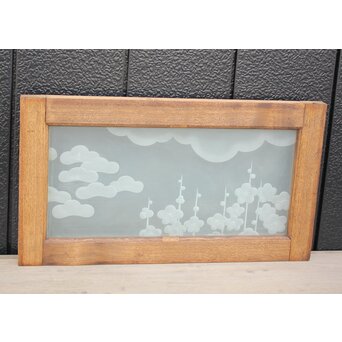 エッチングガラス欄間　R2341 