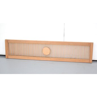 桐紋 ガラス入筬欄間　R2342 