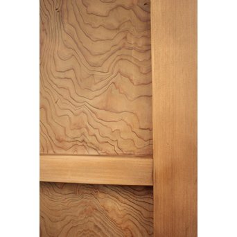 突板杉一枚板戸　B932 