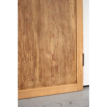 突板杉一枚板戸　B932 