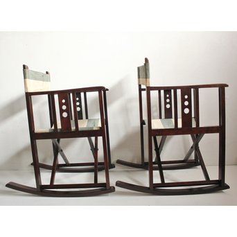 ヤマハ折り畳み式文化椅子ロッキングチェアー 2脚1組　T408 