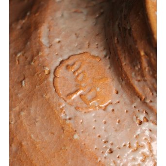 波多野善蔵 萩茶碗　P076 