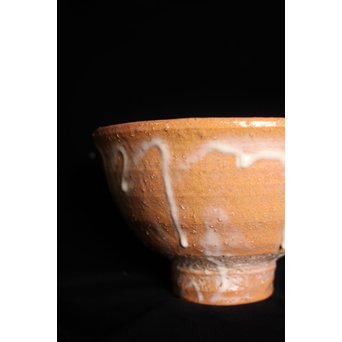 波多野善蔵 萩茶碗　P076 