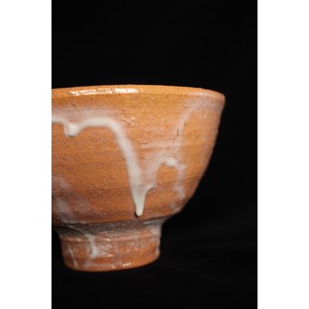 波多野善蔵 萩茶碗　P076 