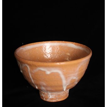波多野善蔵 萩茶碗　P076 