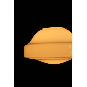 大型乳白色ガラスの照明 2個1組　A1885 