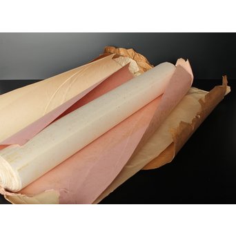 中国書画用紙 古紙 呉昌碩 彩箋/模様箋/画仙紙 25枚　Z053 