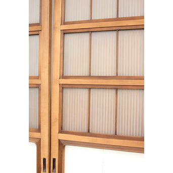 上質全面ガラス格子戸 4枚1組　L946 