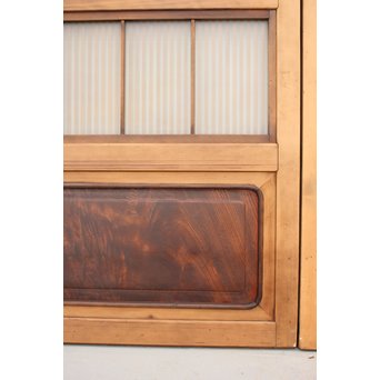 上質全面ガラス格子戸 4枚1組　L946 