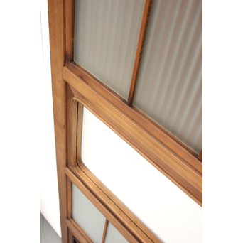 上質全面ガラス格子戸 4枚1組　L946 