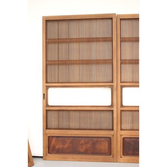 上質全面ガラス格子戸 4枚1組　L946 