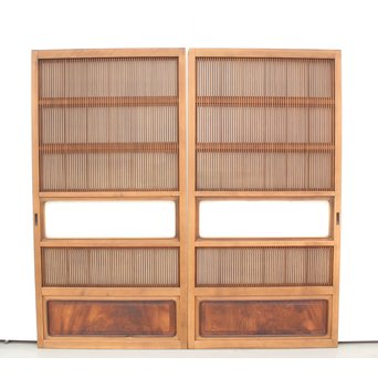 上質全面ガラス格子戸 4枚1組　L946 