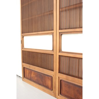 上質全面ガラス格子戸 4枚1組　L946 