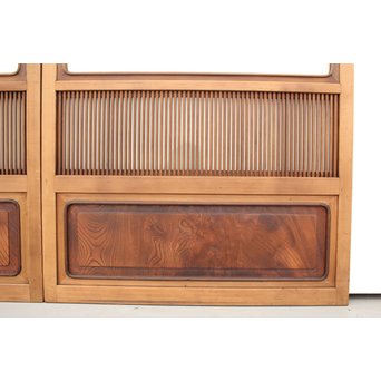 上質全面ガラス格子戸 4枚1組　L946 