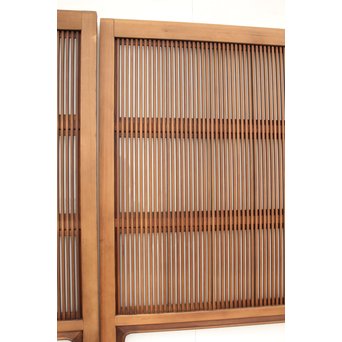 上質全面ガラス格子戸 4枚1組　L946 