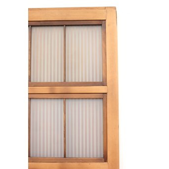 上質全面ガラス格子戸 4枚1組　L946 