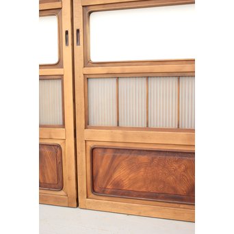 上質全面ガラス格子戸 4枚1組　L946 