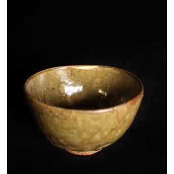 青唐津呼継茶碗　P080 