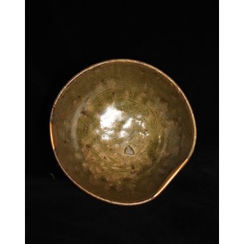 青唐津呼継茶碗　P080 